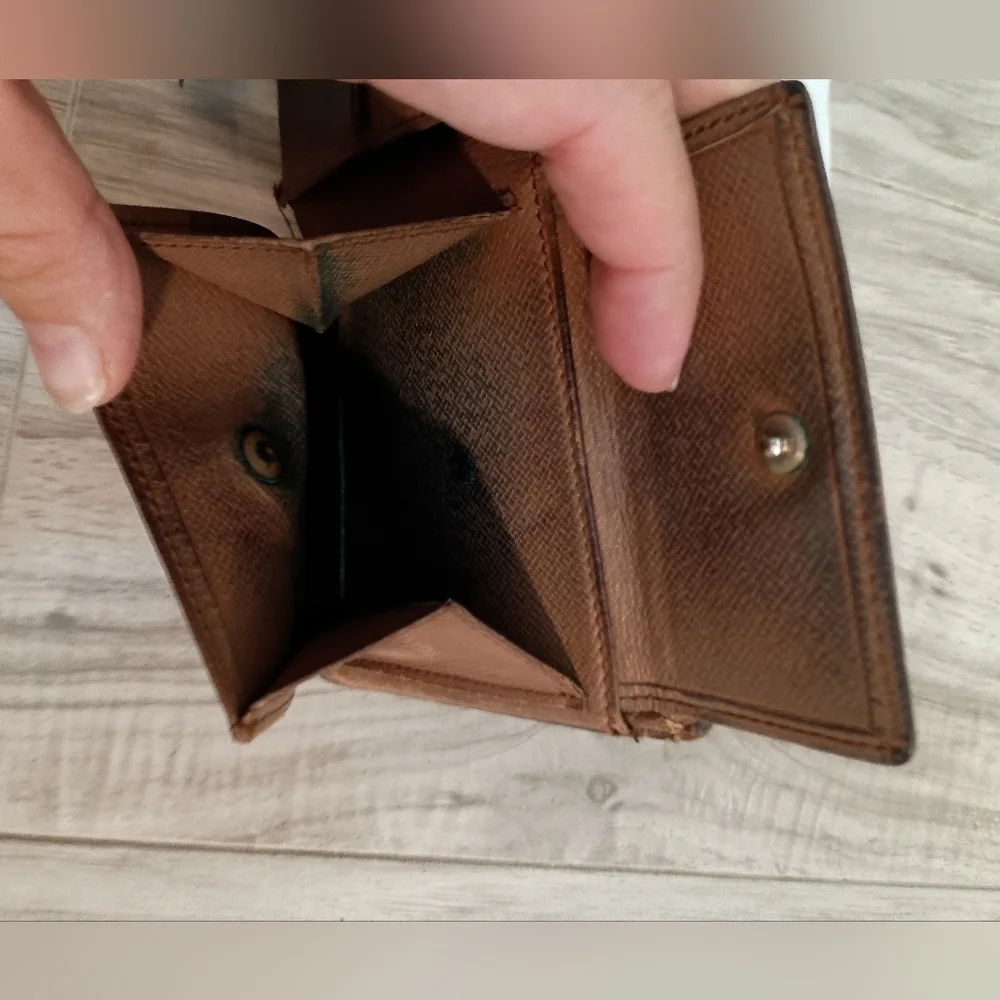 LOUIS VUITTON LV Monogram Canvas Leather Marco Bifold Wallet France